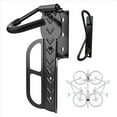 thumbnail image 4 of 2 PACK Swivel Bike Rack Garage Wall Mount Bike Hangers for Garage Bike Rack Bicycle Storage Vertical Bike Rack, 4 of 7