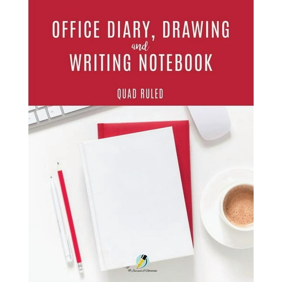 Office Diary, Drawing and Writing Notebook Quad Ruled (Paperback)