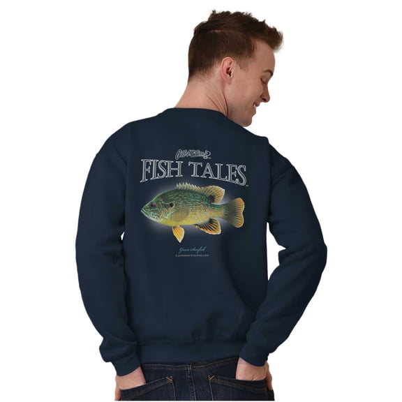 Gill McFinn Fisher Sunfish Fishing Unisex Plus Fleece Graphic Sweatshirt Brisco Brands 2X