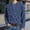 Blue, variant on Mens T-Shirts Long Sleeve Crewneck Henley Shirts Basic Blue Button Up Shirts Summer Shirts for Men