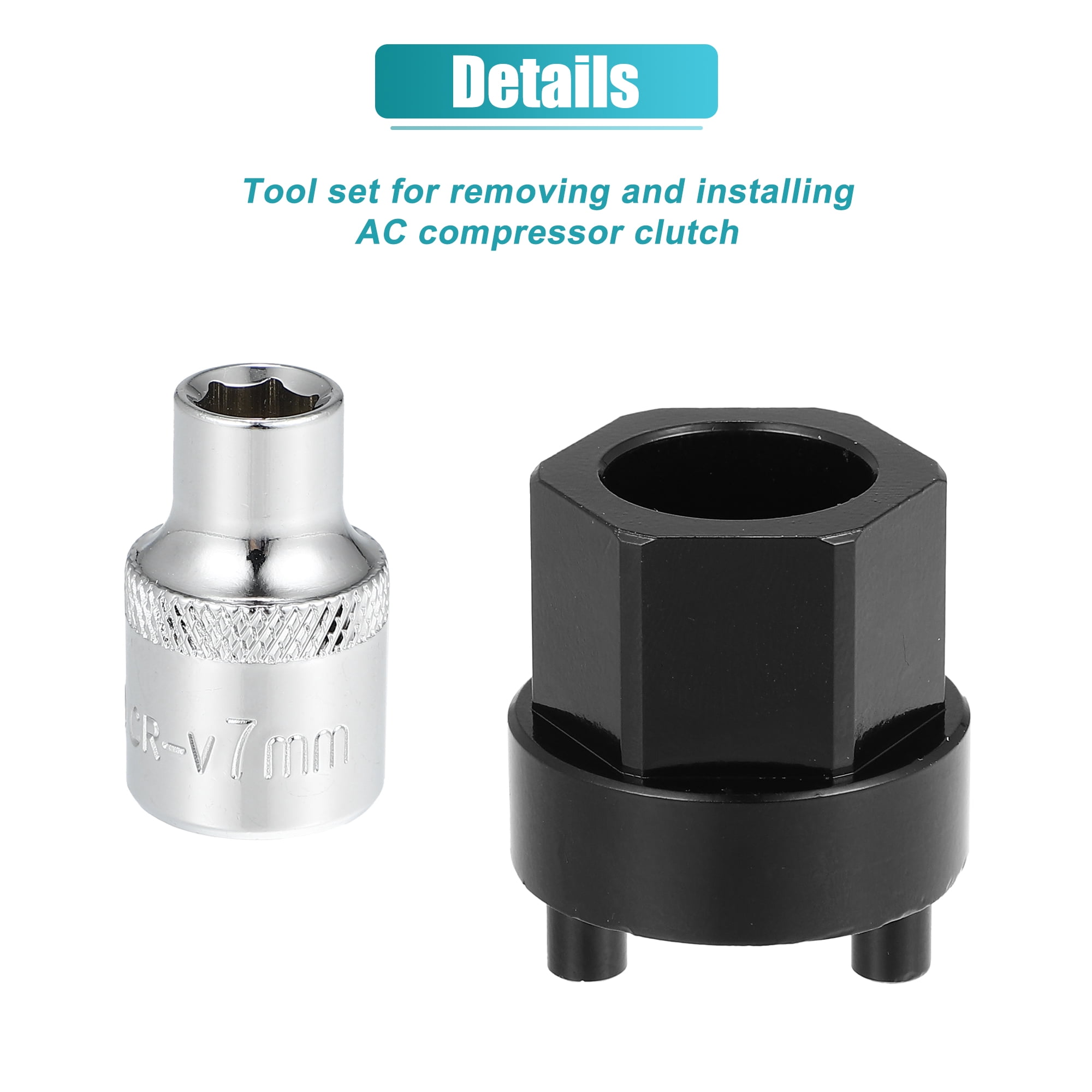 Unique Bargains 20mm A/C Compressor Clutch Hub Remover Tool for Mercedes-Benz C350 CL550