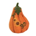 thumbnail image 1 of Calabazas artificiales, de otoño de Halloween, artesanías DIY, adornos para chimenea, mesa de comedor para el hogar, decoración 12cmx12cmx18cm, 1 of 7