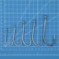 thumbnail image 2 of czcpp-Classic Stainless Steel Fishing Hook Short Long Spear Barbed Offset Point Octopus Hooks Circle Trolling Hooks Fishing Tackle for Saltwater and Freshwater, 2 of 4