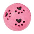 thumbnail image 2 of Pet Squeaky Chewing Balls, Chewing Spiky Ball Non- Pet Toy Supply Bright Colors Pet Toys Ball For Playing For Pet Tooth Cleaning Blue  Print,Green  Print,Pink  Print, 2 of 8