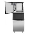 thumbnail image 3 of Maxx Ice Intelligent Series Modular Ice Machine, 22" Width, 361 lbs, Half Dice Ice Cubes, in Stainless Steel with Black Trim (MIM360NH), 3 of 3