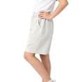 thumbnail image 7 of Amidoa Elastic Waist Girl Shorts Wide Leg With Pockets High Waisted Summer Casual Baggy Shorts,Gray,5-6 Years, 7 of 7