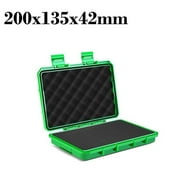 Heavy Duty Waterproof Toolbox Airtight Tool Box Hardware Storage Box Organizers green
