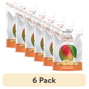 (6 pack) Wise Foods Simple Kitchen Freeze Dried Mangos Single Pouch Four Servings