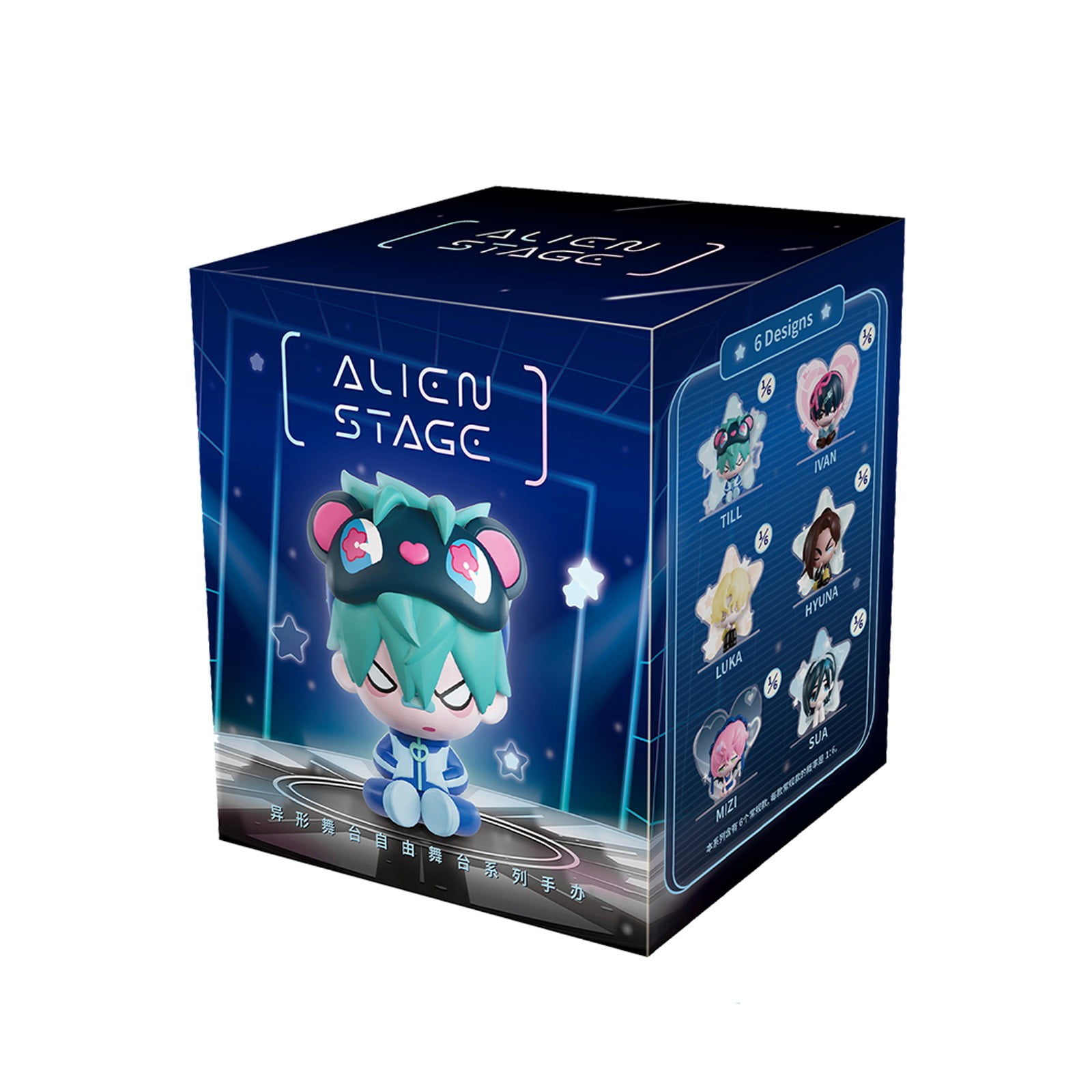 ALIEN STAGE トレーディングフィギュア BOX カード付き Alien Stage Series Mystery Blind Box Anime Figure Random Character