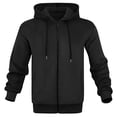 thumbnail image 2 of Puntoco Chaqueta Informal De Moda De Manga Larga Con Capucha Y Bolsillo Para Hombre Chaquetas De Abrigo Informales Con Capucha De Manga Larga, 2 of 6