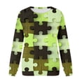 thumbnail image 4 of Sudadera Para Mujer Sudaderas de Cuello Redondo Estampado de Moda Manga Larga Cómoda Transpirable Sudadera de Cuello Redondo Odeerbi  ODB131762, 4 of 5