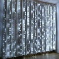 thumbnail image 5 of 448LED Waterproof String Fairy Curtain Corded Lights 8 Flashing Modes Christmas Decro White, 5 of 9