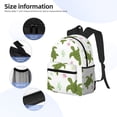 thumbnail image 5 of Daiia Cute Turtle School Backpack for Men Women, Unisex Large Waterproof Bookbag Schoolbag Casual Daypack for High School/College/Teens/Travel/Work Black, 5 of 8