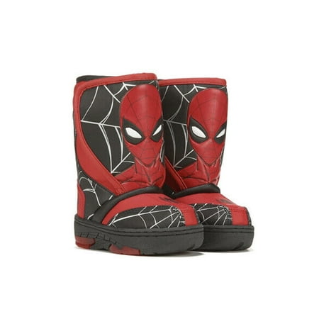 

Spiderman Winter Boots Light Up Toddler Sz 9