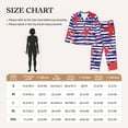 thumbnail image 6 of Disketp Pajamas Set Long Sleeve Sleepwear Womens Button Down Nightwear Pj Sets-Sea Stars, 6 of 9