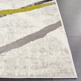 thumbnail image 3 of SAFAVIEH Skyler Elouise Geometric Striped Area Rug, Ivory Grey/Green, 4' x 6', 3 of 7