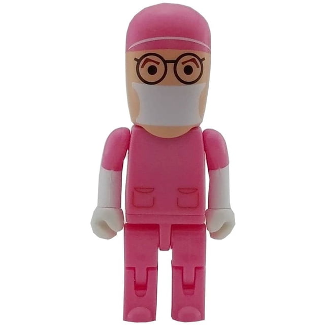 Clé USB pour Infirmière, Design Doctor Ou Surgeon, Rose 8 Go