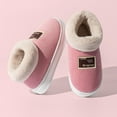 thumbnail image 3 of Mostsola Boots for Women Cozy Fuzzy Memory Foam House Slipppers Casual Indoor Slip on Shoes, 3 of 4