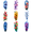 2A, variant on 9 Realistic Temporary Tattoos Waterproof Long Lasting Body Stickers Plant Daffodil Rose Peony Flower Adult Women Tattoo Stickers Arm Forearm Thigh Back Shoulder
