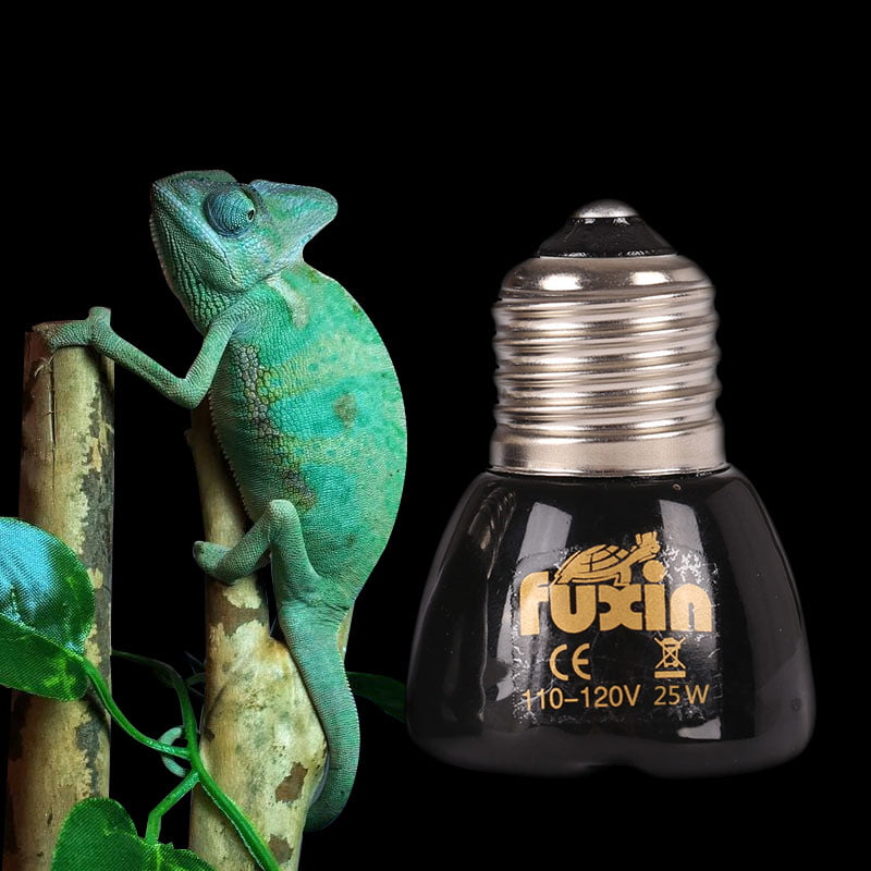 25/50/75/100W E27 Infrared Ceramic Heat Red Lamp Bulb Light For Reptile Pet US 