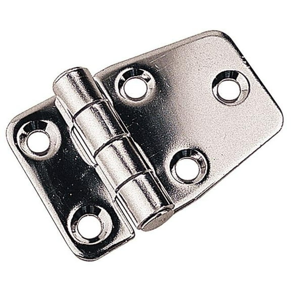 Sea-Dog 201510 Stainless Steel Short Side Door Hinge Stamped No.8 Screws