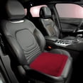 thumbnail image 4 of Fuzzy Fluffy Faux Car Seat Cover: Soft Synthetic Rabbit Fur, Universal Fit, Comfortable, Easy to Clean, for Cars & More, 4 of 5