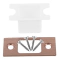 thumbnail image 1 of GETAJGHSD 1 Set Door Deadbolt Strike Plates For Homeowners In Stainless Steel, 1 of 6