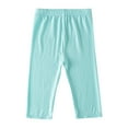 thumbnail image 7 of Erwazi 4 Pack Girls Capri Leggings Casual Soft Comfy Stretch PJ Lounge Leggings Capri Pants for Girls 2-13 Years, 7 of 7