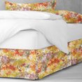 thumbnail image 2 of Lantana Orange Platform Bed Skirt Queen 18" Drop, 2 of 4