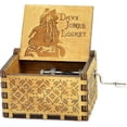 thumbnail image 1 of Caribbean Davy Jones Music Box Hand Crank Antique Wooden Musical Box Davy Jones Locket Music Box For Home Decoration Collection, 1 of 5