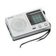 thumbnail image 2 of Radio Digital Bolsillo Doble Banda SW/AM/FM Pantalla LCD (KK9 Plateado), 2 of 4