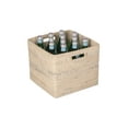 thumbnail image 3 of Kouboo Loma Decorative Square Rattan Storage Basket with Handles, Coastal Inspired Handwoven Rattan Basket for Home Organization & Décor, Latte, 3 of 7