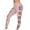 Pink, variant on Christmas Leggings for Women Cute 3d Printed High Wasit Holiday Tights Soft Clouds Fleece Leggings Slim Fit Stretchy Pants Winter Saving Black,XXL