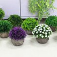 thumbnail image 1 of Gwong Decoración hogareña Flor artificial planta hierba papel pulpa olla bonsai ornamento jardín escritorio decoración Gwong 21040484, 1 of 7