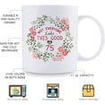 thumbnail image 5 of 75th Birthday Gifts for Women - Not Everyone Looks This Good at 75 with a Garland Birthday Mug - 75 Birthday Gifts for Grandma, Mom, Sister, Wife, Friend, Cousin, Aunt - 11 oz Coffee Mug, 5 of 6