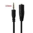 thumbnail image 3 of 2.5mm Male to Female Extension Cable 1.5m - Aux Audio Jack Adapter for Replacement Parts, 3 of 5