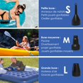 thumbnail image 2 of Electric Air Pump Inflator Deflator,Inflator with 3 Nozzles, DC 12V Electric Paddle Pool Paddle Pump, Paddle Pumps, Inflatable Pump, 2 of 5