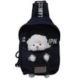 thumbnail image 2 of Sac Poitrine Animal Sac Femme Mode Sac en Toile Imprimé Dessin Animé Sac Réaliste Mignon, 2 of 9