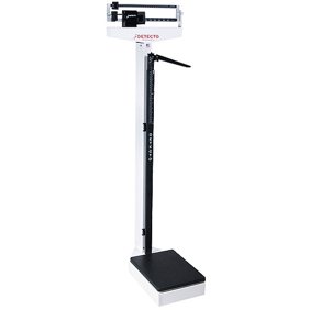 Detecto Physician Weigh Beam Scale With Height Rod 400 Lb Capacity