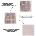 thumbnail image 3 of piezas de delantal de cocina de moda de PVC, impermeable y a prueba de aceite, lindo, pequeño, fresco, cintura femenina, adulto puede limpiarse las manos, 3 of 5