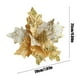 thumbnail image 3 of Artificial Flower Glitter Flower Christmas Flower Fabric Floral Arrangement Decoration Christmas Garland Rattan Ornament, 3 of 6