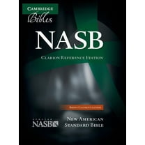 Clarion Reference Bible-NASB, (Hardcover)