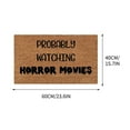 thumbnail image 2 of Lilixerw Halloween Printed Doormat,Funny Welcome Mat,Non-Slip Door Mat for Living Room,Absorbent Bathroom Kitchen Entryway Mat, 2 of 2