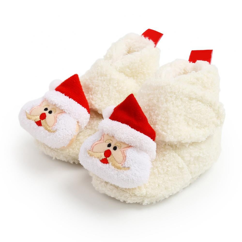 infant christmas shoes