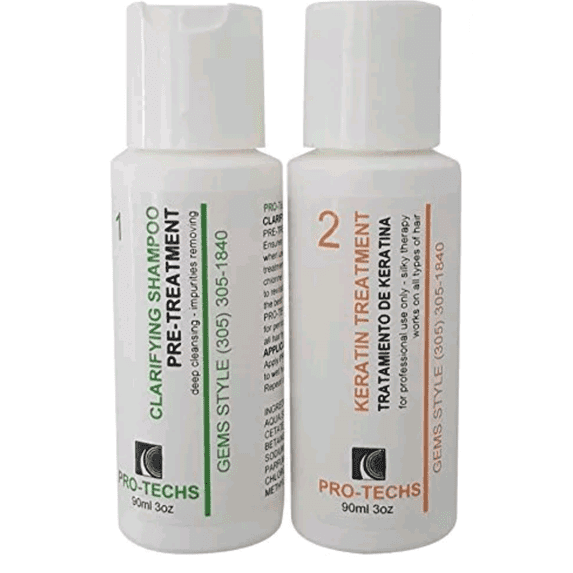PR0-TECHS Brazilian Keratin Hair Treatment CO 2.5 oz / 75 ml