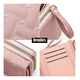 thumbnail image 2 of Cartera Monedero Mujer Billetera Gran Capacidad Tarjetas Xtellar rosa, 2 of 3