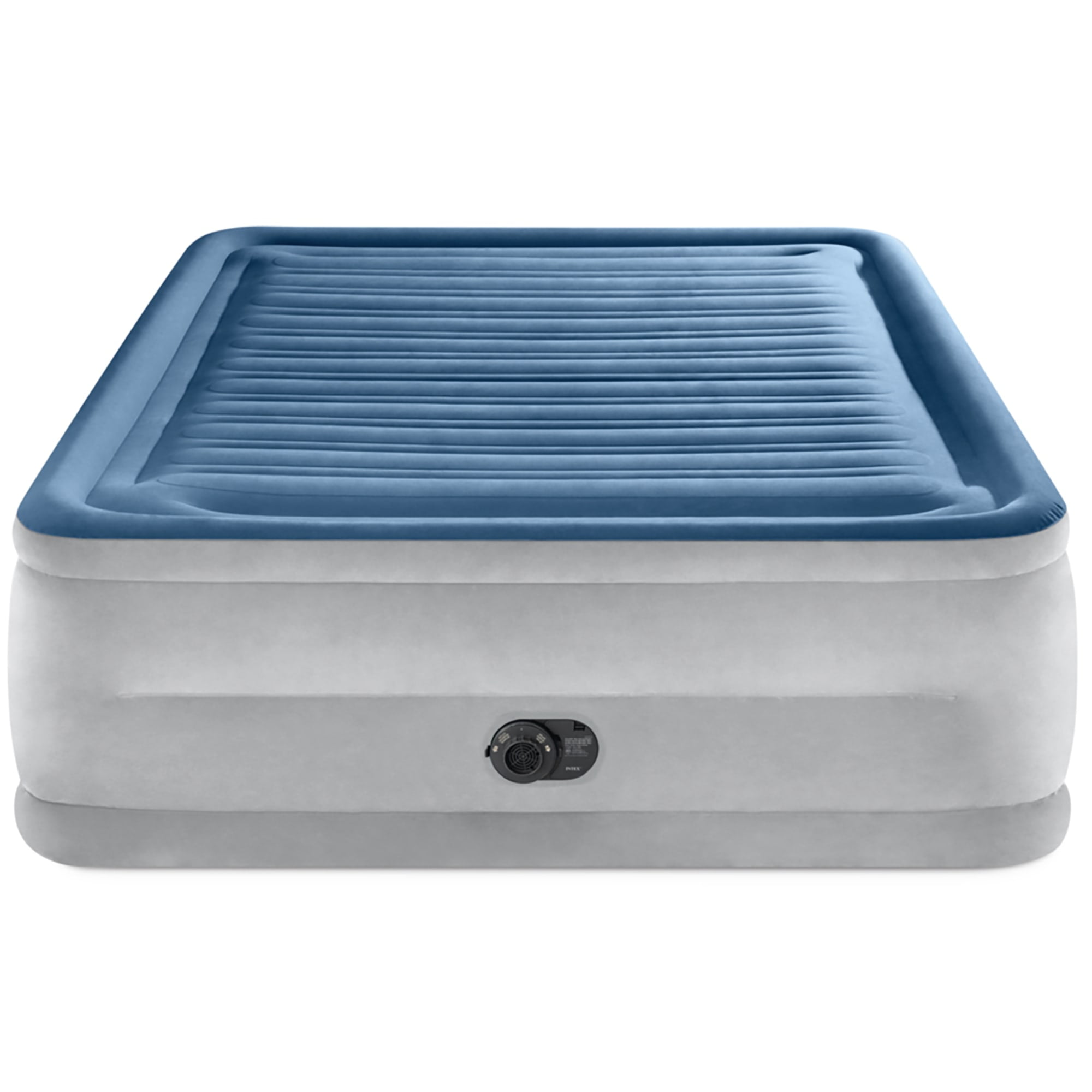 Intex Ultra Plush Twin Airbed with Built-in Inflatable Mattress