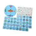 thumbnail image 2 of Dualoai Food Chain Party Favors Science Life Cycle Kit Food Web Animal Learning for Blue, 2 of 9