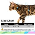 thumbnail image 2 of Cat And Leash Set Escape Proof Adjustable Cat , Comfortable Soft Lightweight, Use Safe & Easy, Walking Travel For Small Medium, 2 of 2