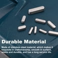 thumbnail image 4 of 10Pack Round Ended Feather Key, 4 x 4 x 10mm Stainless Steel Key Stock Keystock, 4 of 6